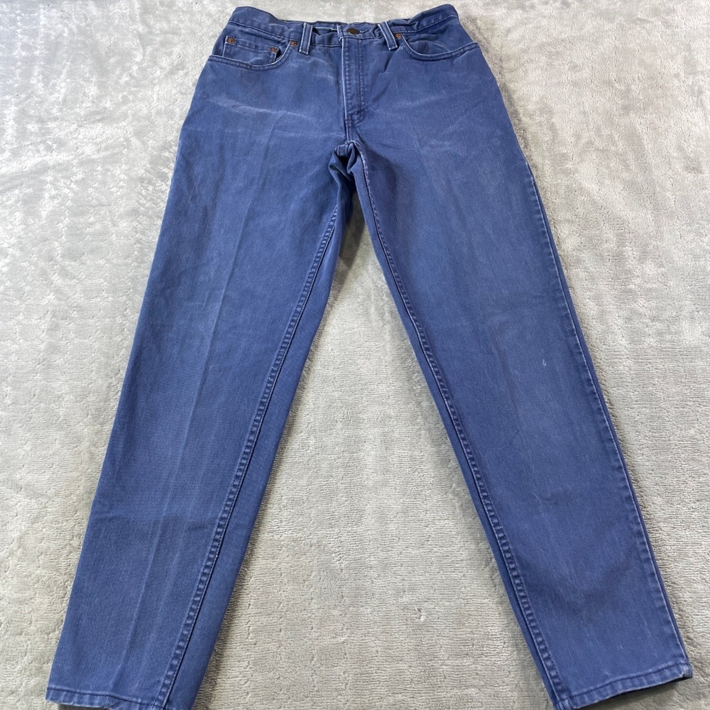Vintage Levis 550 Jeans Womens 9 Blue High Rise Relaxed‎ Tapered Button USA 1993